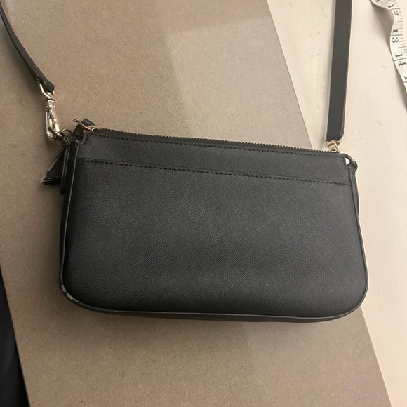 DKNY Elegant Black Crossbody Bag with Gold Chain very light usage - Picture 6 of 8